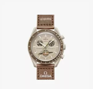 SWATCH x RELOJ DE LUNA OMEGA SATURN BIOCERÁMICA Serie Totalmente NUEVO SELLADO - Imagen 1 de 2