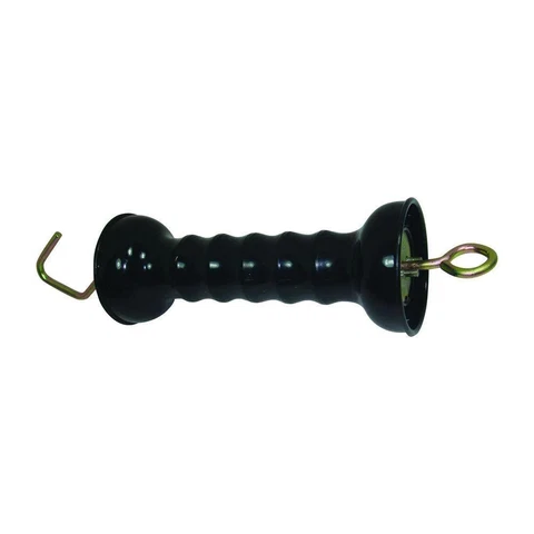 Field Guardian Heavy Duty Gate Handle, Plated, Black Cover