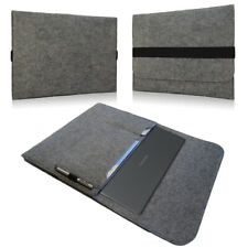 Notebook Sleeve Hülle für Medion Erazer P7648 Tasche Laptop Filz Cover Case Grau