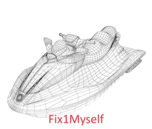 Sea Doo 2004 RPX  Service Manual  FREE SHIPPING - Picture 1 of 12