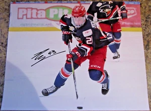 NATE YELLOWAGA SIGNED 8X10 MATTE PHOTO BROOKS BANDITS 2026 NHL DRAFT PROSPECT (A - Picture 1 of 2