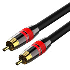 Coaxial Digital Audio Rac Cable Spdif Rca To Rca Cable Audio Video Male For Dvd