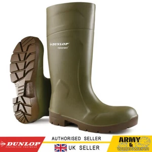 Dunlop Purofort Multi Griff Sicherheit Wasserfest Stahlkappe Schutz Foodpro - Bild 1 von 2