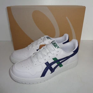 ASICS Nuevos Niños Blanco Informal Cuero Entrenador Zapatos Junior Precio de venta sugerido por el fabricante £60 Reino Unido Talla 3 - Imagen 1 de 10