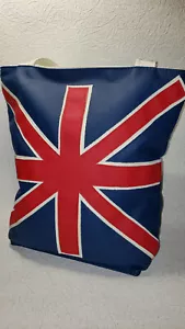 Bolso Mujer Mango Largo Bandera Británica Cuero Suave Ecológico - Imagen 1 de 11