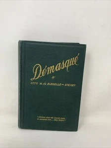 Demaske von Otto de Bunnelle-Steiger beschriftet und signiert Jahrgang 1928 HC 1. Auflage - Bild 1 von 9