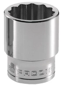 Facom S.16 1/2" Drive OGV Bi-Hexagon 12 point Socket 16mm - Picture 1 of 1