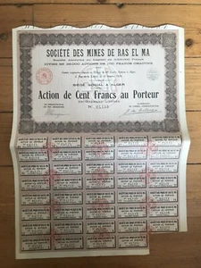 MINES DE RAS EL MA (ALGERIE) (F4) - Bild 1 von 1