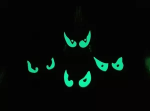 Haunted Mansion Ride Inspired Glow in the Dark Eyes Prop - Set of 4 - Picture 1 of 10