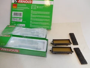 ++ G2009 N Arnold HN6491 Set 2tlg. offene Güterwagen Kohle SNCF Ep3 NEM KK NEU - Picture 1 of 4