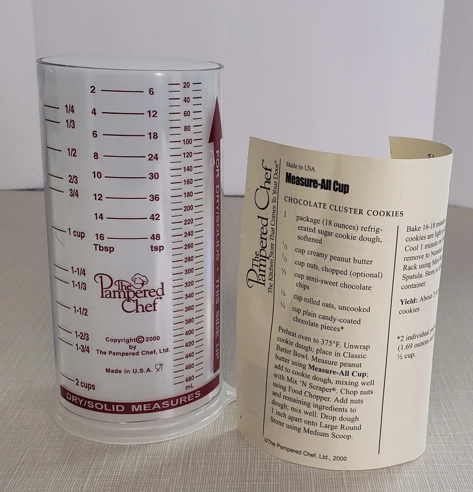 The Pampered Chef Measure-All Cup For Liquid, Dry, & Solid Ingredients - Image 1 of 3