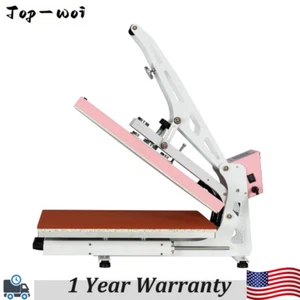 16 x 24 Semi-automatic Heat Press Machine With Slide-out Base T-shirt Heat Press - Picture 1 of 6