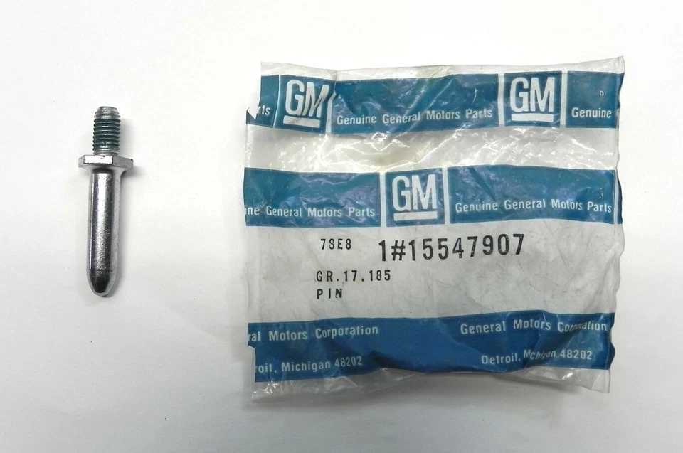 Chevrolet GMC 1986-1994 camión puerta trasera ventana pin delantero, nos, GM: 15547907 Foto 1 de 3
