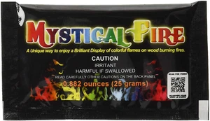 Mystical Fire Flame Colorant, 25-Count Color Changer for Indoor or Outdoor Use - Picture 1 of 4