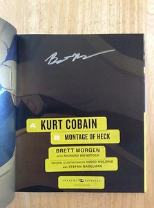 SIGNED - Kurt Cobain : Montage of Heck by Brett Morgen Director HC + Pic HBO - Picture 1 of 11