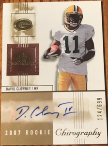 2007 SP Chirography Rookie Autograph David Clowney #145 #’d 124/699 - Picture 1 of 2