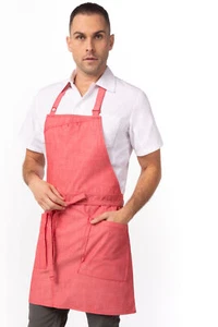 Chef Works Unisex Medford Bib Apron (ABN02) - Picture 1 of 5