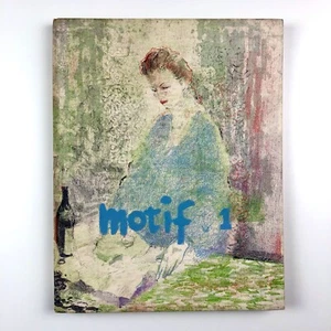 Motif 1. A Journal of the Visual Arts. Ed Ruari McLean. The Shenval Press 1958 - Picture 1 of 24