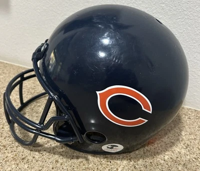 芝加哥熊队足球头盔,儿童尺寸,富兰克林,男子洞穴展示 NFL — 第 1/4 张图片