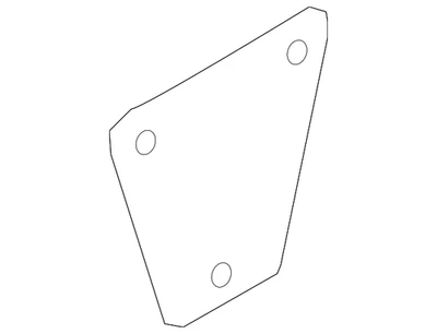 BMW Z4 2009-2016 original - Junta de refuerzo 51-12-7-172-542 Foto 1 de 2