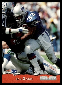 1993 Pro Set Sam Gash Rookie New England Patriots #280 - Picture 1 of 2