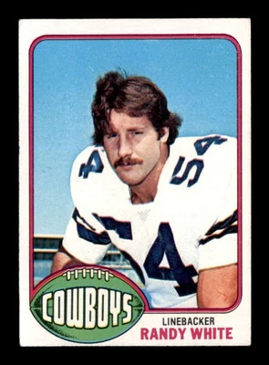 1976 Topps #158 Randy White RC EX+ X3269759 - Image 1 of 2