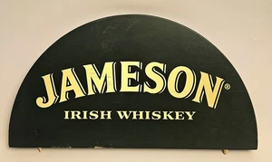 Jameson Irish Whiskey Wooden Topper Advertising Display Sign 15"×8" - Picture 1 of 4