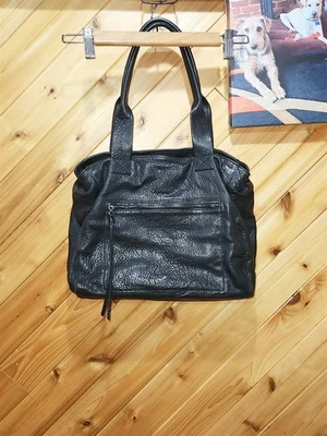 Bolso de Mano Treasure & Bond Nordstrom Cuero Guijarro Negro 14" x 5" x 11" Foto 1 de 4