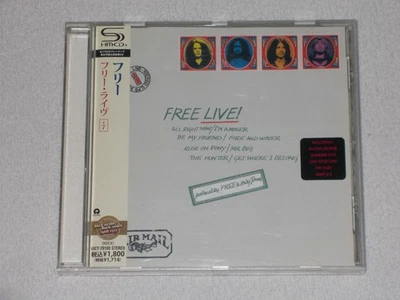 FREE " Free Live " Japan SHM CD - Bild 1 von 3