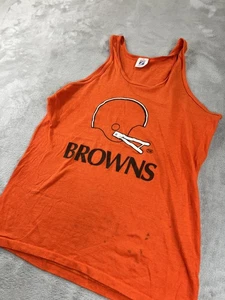 Camiseta sin mangas vintage de los 90 Cleveland Browns para hombre M/grande logotipo de fútbol americano de la NFL 7 - Imagen 1 de 10