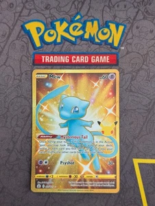 Mew - 25/25 - Celebrations 25th Anniversary - Gold Rare - Near Mint - Picture 1 of 2