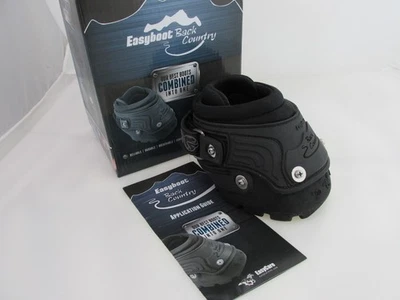EasyBoot Back Country Horse Hoof Boot ÚNICA Talla 00 Regular NUEVA Negra Easycare Foto 1 de 4