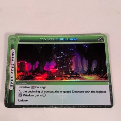 Chaotic TCG Card Castle Pillar Location Ultra Rare Dawn of Perim DOP - Image 1 of 2