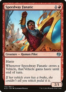 LP Magic the Gathering (mtg): KLD: Speedway Fanatic - Picture 1 of 1