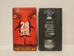 28 Days Later VHS Tape Black Alternate Ending 2003 Horror Zombie Movie - Picture 1 of 15