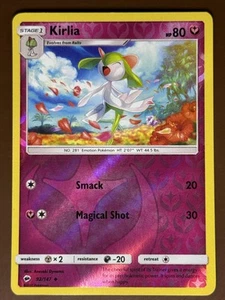 Kirlia #92/147 Reverse Holo SM - Burning Shadows Pokemon Card TCG - Picture 1 of 2