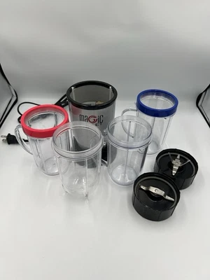 Magic Bullet Power Base MB1001B Blender w/ Mixing Cups & Accessories - Image 1 of 4