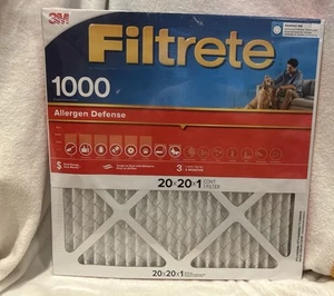 Filtro aria elettrostatico 3M Filtrete 20x20x1 MPR1000 MERV11 difesa allergeni NUOVO - Foto 1 di 7