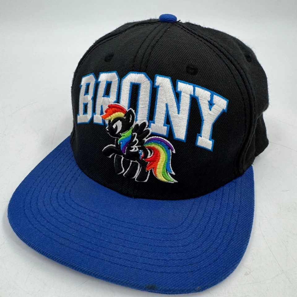 Bioworld My Little Pony Brony Rainbow Dash Hat Cap 20% Cooler Pins One Size - Image 1 of 4
