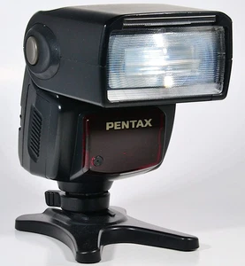 Pentax AF-360FGZ Hot Shoe Flash - Tested - Excellent Condition w/ Manual - Picture 1 of 2