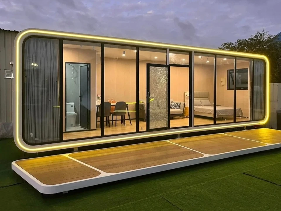 🌍 SMC Prefab Modular Luxury Cabin | Flat Pack Container 🏢Office 🏡Tiny House  - Image 1 of 4