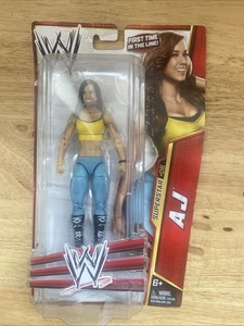 2012 WWF WWE Mattel AJ Lee Mujer Básica Lucha Figuras Diva 1ª en Línea - Imagen 1 de 2