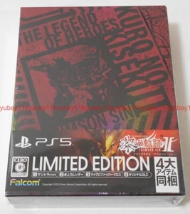New PS5 The Legend of Heroes Kuro no Kiseki II CRIMSON SiN Limited Edition Japan - Picture 1 of 12