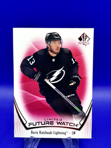 2021-22 SP Authentic Limited Red Future Watch #154 Boris Katchouk