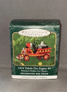 Hallmark Keepsake Ornament Murray 1924 Toledo Fire Engine 6 Kiddie Car Classics - Picture 1 of 7