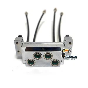 Conector rápido de metal kabolito para pieza modelo de cargador hidráulico de radiocontrol K988-100S 1/14 - Imagen 1 de 4