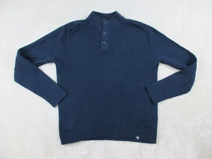 Abercrombie & Fitch Sweater Boys Size 11/12 Large Blue Pullover Knit Kids Youth - Picture 1 of 9