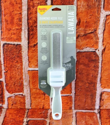 Afiador de facas e arquivos Smith's 50925 Lawaia diamante gancho - Imagem 1 de 4