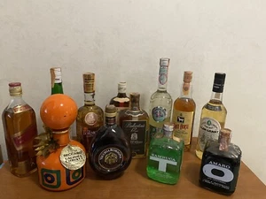 bottiglie alcolici liquori whisky vintage da collezione - Foto 1 di 74