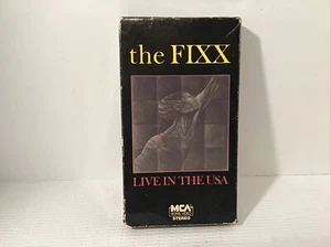 The Fixx Live In The USA MCA STEREO VERY RARE HTF VHS OOP FUNK ROCK POP 1985 - Imagen 1 de 3